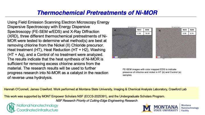 Slide recap of Hannah O'Connell's work