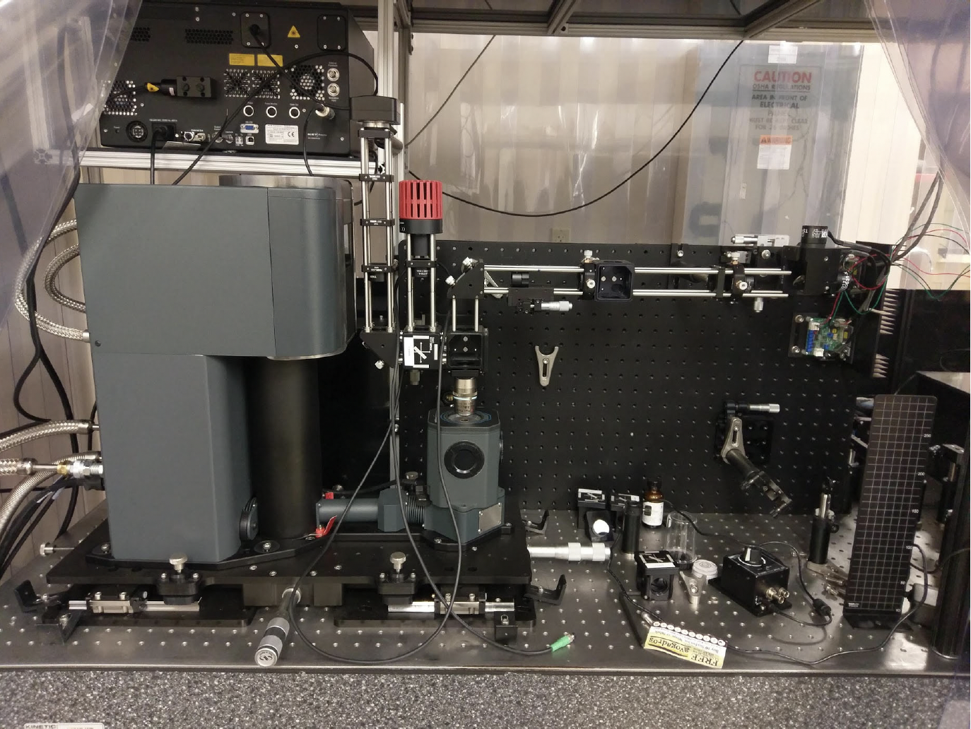 photo of quantum optical microscope